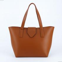 Bolsa Saco Lapela Tote Feminina em material sintético Design Clássico e Elegante