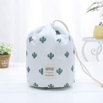 Bolsa Saco Necessaire Para Produtos Cosméticos Maquiagem Impermeável Volume Grande