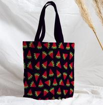 Bolsa Sacola Artesanal de Tecido Melancia
