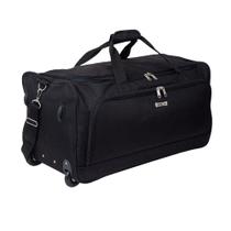 Bolsa Sacola Com Carrinho Média Preta Sestini