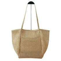 Bolsa sacola de praia tote rede palha Bolsa sacola de praia tote rede palha