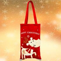 Bolsa Sacola De Presentes Enfeite árvore De Natal Rena Alce Bolsa Sacola De Presentes Enfeite árvore De Natal Rena Alce