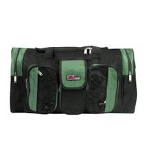 Bolsa Sacola De Viagem C/Alças E Bolsos Verde SV0221