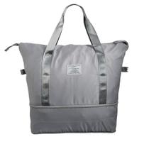 Bolsa Sacola de Viagem Multifuncional Expansível Dobrável Grande Viagem Passeio Leve Resistente Reforçada