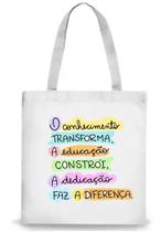 Bolsa Sacola Ecobag Oxford 33x40 Dia Dos Professores Mod01