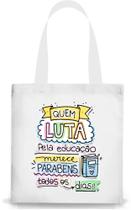 Bolsa Sacola Ecobag Oxford 33x40 Dia Dos Professores Mod20