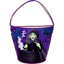 Bolsa Sacola Estampada Halloween Doces e Enfeite Bruxinha Bolsa Sacola Estampada Halloween Doces e Enfeite Bruxinha