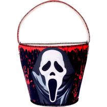 Bolsa Sacola Estampada Halloween Doces e Enfeite Pânico