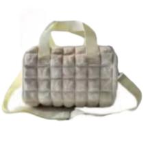 Bolsa Sacola Femenina Infantil Juvenil Passeio Viagem Academia Bolsa Tranversal Peluciada Fofa