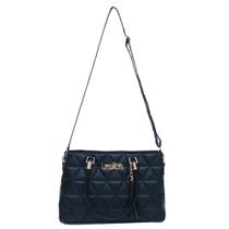 Bolsa sacola feminina bordada alça transversal