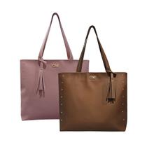 Bolsa Sacola Feminina Grande De Ombro Kit 2 Peças Bolsa Sacola Feminina Grande De Ombro Kit 2 Peças