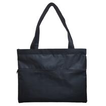 Bolsa sacola feminina simples 30x40 em lona com bolso