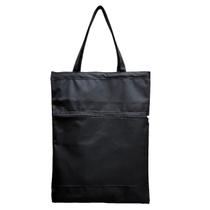 Bolsa sacola feminina simples 40x55 em lona com bolso cabe raio-x tomografia exames