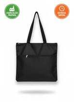 Bolsa Sacola Grande Ombro Tote Bag Com Zíper Lona Resistente Bolsa Sacola Grande Ombro Tote Bag Com Zíper Lona Resistente