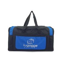 Bolsa sacola mala mao viagem academia trabalho excursão grande azul Bolsa sacola mala mao viagem academia trabalho excursão grande azul