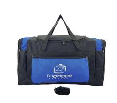 Bolsa sacola mala mão viagem extra grande gg azul - Lugagge Bolsa sacola mala mão viagem extra grande gg azul - Lugagge