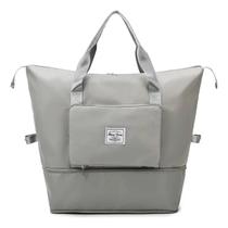 Bolsa Sacola Mala Multiuso Feminina Grande Dobrável E Expansível Vira tipo Carteira Portátil Bolsa Sacola Mala Multiuso Feminina Grande Dobrável E Expansível Vira tipo Carteira Portátil