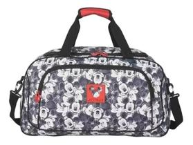 Bolsa Sacola Mala Viagem Transversal Feminina Mickey Grande - LUXCEL