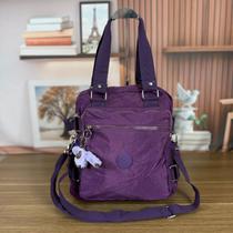 Bolsa Sacola Mochila 3 em 1 Versatil Passeio Com Chaveiro Reforçada Varias Repartiçoes