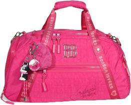 Bolsa Sacola Rebecca Bonbon de Nylon Média para Academia e Passeio.