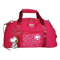 Bolsa Sacola Snoopy Grande Academia Tiracolo Nylon