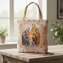 Bolsa Sacola Tecido Ecobag Sagrada Família