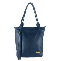 Bolsa Sacola Topgrife Couro ul Marinho