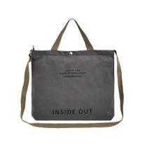 Bolsa Sacola Transversal Algodao Leve Cross Body Ombro Estilo Casual Estudantes Resistente