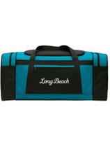 Bolsa Sacola Viagem Esportiva Pequena Bolsos - Verde Água