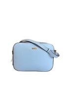 Bolsa Sagga Couro Legítimo Azul Claro Feminino Bolsa Sagga Couro Legítimo Azul Claro Feminino