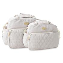 Bolsa Saída Maternidade Mala Griff Baby Impermeável Luxo 2 Peças Bolsa Saída Maternidade Mala Griff Baby Impermeável Luxo 2 Peças