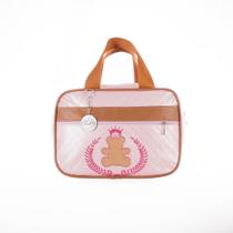 Bolsa Saída Maternidade Média Urso Ted Rosa c/ Medalha - 1pç Bolsa Saída Maternidade Média Urso Ted Rosa c/ Medalha - 1pç