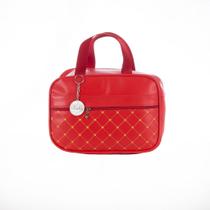 Bolsa Saída Maternidade Média Vermelho com Medalha - 1pç