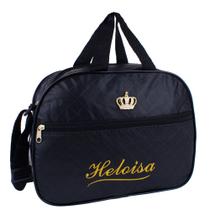 Bolsa Saída Maternidade Pequena Personalizada Luxo - Rallory Baby