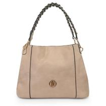 Bolsa satchel grande com alças trançadas wj sintético Bolsa satchel grande com alças trançadas wj sintético