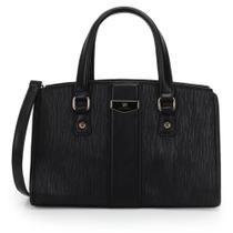 Bolsa satchel grande estruturada wj sintético Bolsa satchel grande estruturada wj sintético