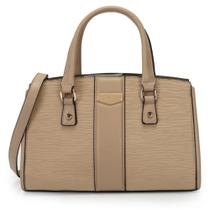 Bolsa satchel grande estruturada wj sintético Bolsa satchel grande estruturada wj sintético