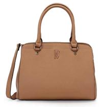 Bolsa satchel grande monocolor wj sintético Bolsa satchel grande monocolor wj sintético