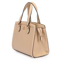 Bolsa satchel média borda relevo wj sintética Bolsa satchel média borda relevo wj sintética