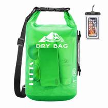 Bolsa seca HEETA impermeável 20L para viagens, natação e passeios de barco