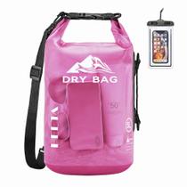 Bolsa seca HEETA impermeável 20L para viagens, natação e passeios de barco