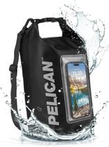 Bolsa seca impermeável 5L Pelican Marine com capa de telefone preta