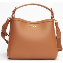 Bolsa Secret Petite Jolie Média com Divisórias PJ11426 Cor:Doce de Leite