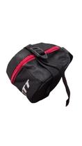 Bolsa selim m preto/vermelho scott
