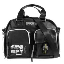 Bolsa Semax Snoopy Grande Espaçosa Friends Forever SP25002 Cor:PretoTamanho:ÚnicoGênero:Feminino Bolsa Semax Snoopy Grande Espaçosa Friends Forever SP25002 Cor:PretoTamanho:ÚnicoGênero:Feminino