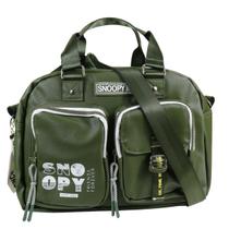 Bolsa Semax Snoopy Grande Espaçosa Friends Forever SP25002 Cor:VerdeTamanho:ÚnicoGênero:Feminino