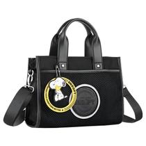Bolsa Semax Snoopy Tiracolo Coleção Be Happy Feminina SP3212 Cor:Preto