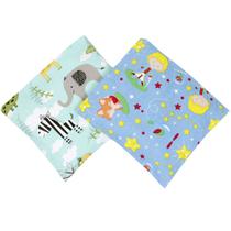 Bolsa Sementes p/ cólica bebê Kit 2 Un Safari Tiffani e Pequeno Príncipe claro