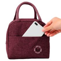Bolsa Semi Termica Espaçosa Escolar Refeiçoes Fitness Prática Uso Diário Melhorar Alimentação Segura Resistente Blogueir