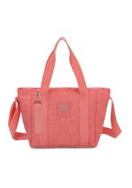 Bolsa Shopper de Ombro em Crinkle - Salmão - Luxcel - Ref. BE47222UP